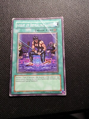 #ad Yu Gi Oh LOD 029 Array of Revealing Light Unlimited Edition GBP 1.24