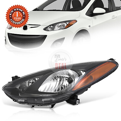 #ad Left Driver Side Halogen Headlight For 2011 2012 2013 2014 Mazda 2 MA2518144 $129.99