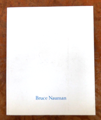 #ad Bruce Nauman Catalogue. Museum Art Modern Of Paris. 1986 $39.14