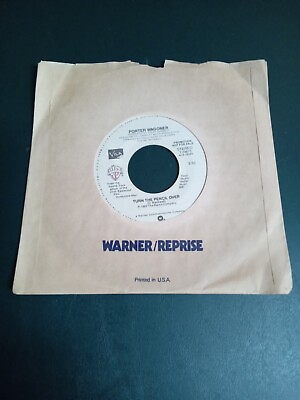 #ad Porter Wagoner Turn The Pencil Over 1982 45 rpm Single Vinyl PROMO $5.00