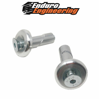 Enduro Engineering Handlebar End Inserts 54 100 Silver Universal Bar Ends $14.95