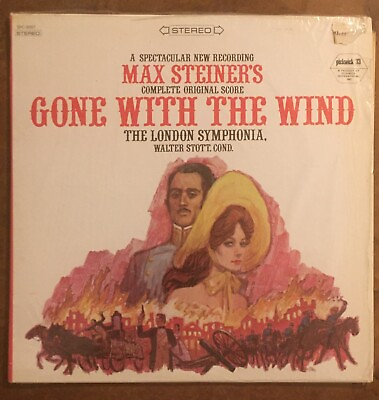 #ad Gone With The Wind Original Score London Symphonia Vinyl LP Walter Scott $14.95