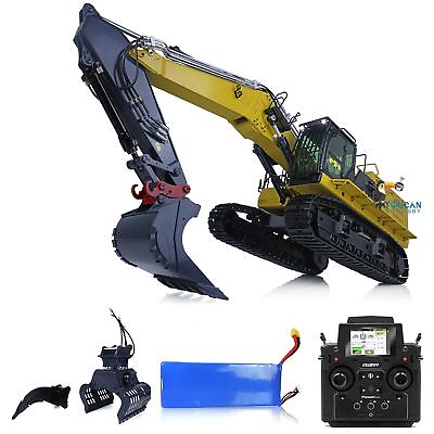 #ad 1 14 374 UHD 2pcs Boom1pc Arm Metal RC Hydraulic Demolition Excavator $4269.51