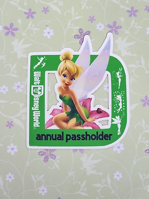 #ad Walt Disney World Passholder Magnet Tinker Bell 2023 $6.00