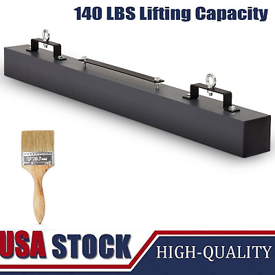 #ad Hanging Magnetic Magnet Sweeper Industrial 60quot; 140lb Lifting Magnet for Forklift $150.99