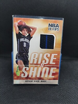 #ad 2023 24 NBA Hoops Orlando Magic Anthony Black Rise N Shine Relic #RS BLK $4.99