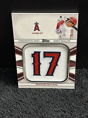 #ad Shohei Ohtani 2022 Topps Jersey Number Medallion #JNM SO $12.99
