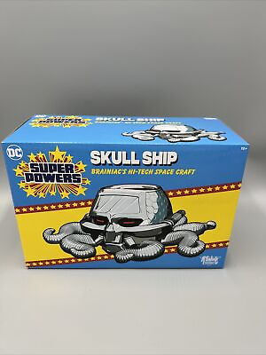 #ad DC Super Powers Skull Ship Brainiac#x27;s Hi Tech Space Craft. Mcfarlane Toys $29.95