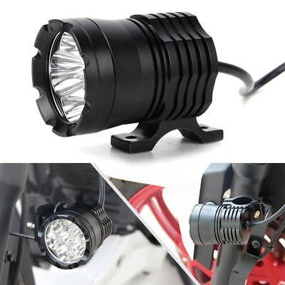 12V 30W LED Spot Light Waterproof Motorcycle Headlight Driving Fog Lamp White $14.05