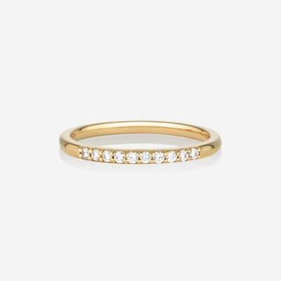 #ad 14K Gold Diamond Band 1.6mm Classic Women Matching Bridal Ring Hallmark Ring New $400.00