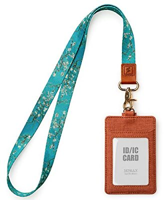 #ad ID Badge Holder Gift with Cute Neck Lanyard Strap 2 Card Slots and 1 Clear I... $22.58