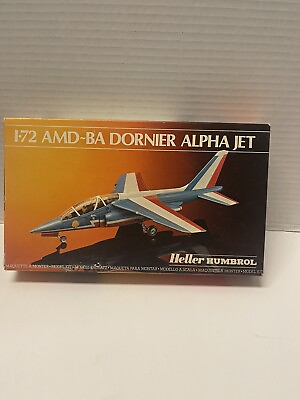 #ad Heller Humbrol 1 72 Model Kit AMD BA Dornier Alpha Jet #80257 Sealed $19.99