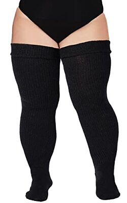#ad Plus Size Womens Thigh High Socks for Thick Thighs Extra Long amp; Thick Over t $20.45