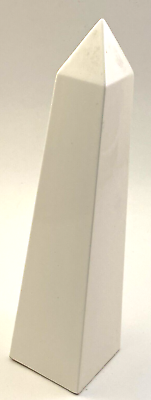 #ad Vintage Fitz amp; Floyd Obelisk White Porcelain 11.25quot; $40.00