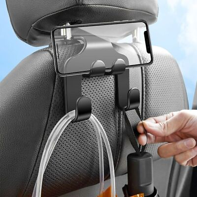 #ad 2Pcs Car Seat Back Hooks Hanger Bag Holder Hook for Hyundai Car Accessories $12.99