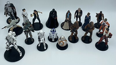 #ad Disney Store Star Wars LIMITED PARK EXCLUSIVES 19 PVC Figure Lot Rare Solo $49.99