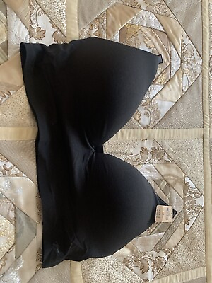 #ad Woman new tag VICTORIA SECRET black activewear sports bra size L $23.50