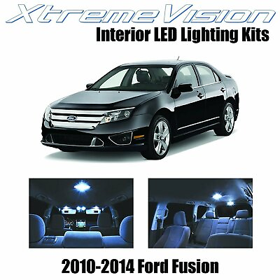 #ad XtremeVision Interior LED for Ford Fusion 2010 2014 5 PCS Cool White $9.99