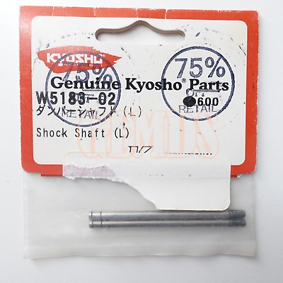 #ad VINTAGE RC KYOSHO SHOCK SHAFTS STEEL LONG W5183 02 $6.86