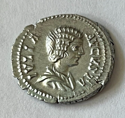 #ad Ancient Silver Coin Roman Empire AR Denarius Julia Domna 193 217 AD. $239.99