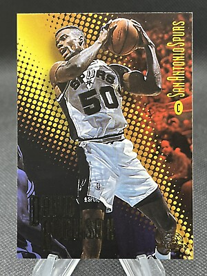 #ad 1995 96 Fleer All Star Weekend David Robinson 4 Of 4 Limited 10500 Spurs $9.95