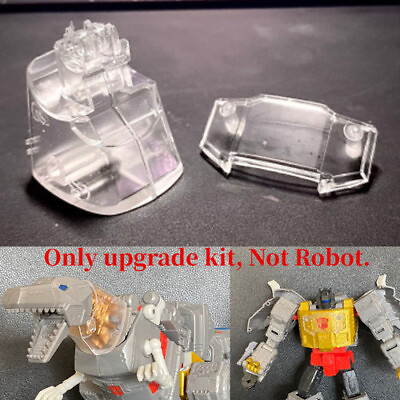 #ad Transparent Neck Chest Cover Tooth Arm Fill Parts Upgrade Kit For SS86 Grimlock $11.85
