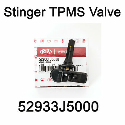 #ad KIA 52933J5000 TPMS Sensor Valve 1pc Stinger 17 18 Tire Pressure ⭐Low Price⭐ $26.21