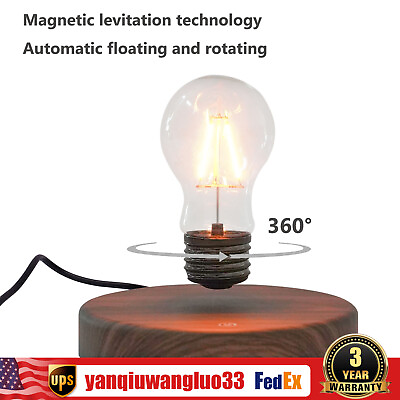 #ad Magnetic Levitating Light Floating Lamp Bulb Anti gravity Home Decoration 12V $57.86