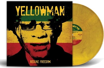 #ad Yellowman Reggae Freedom Yellow Marble Vinyl New Vinyl LP Yellow $26.99