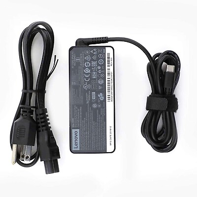#ad 10PCS Genuine 65W USB C Charger Adapter for Lenovo ThinkPad T480 ADLX65YLC3A $149.90