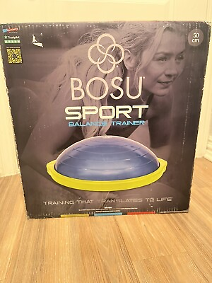 #ad BOSU Sport Balance Trainer Travel Size Easy Transport amp; Storage Blue Neon $60.00