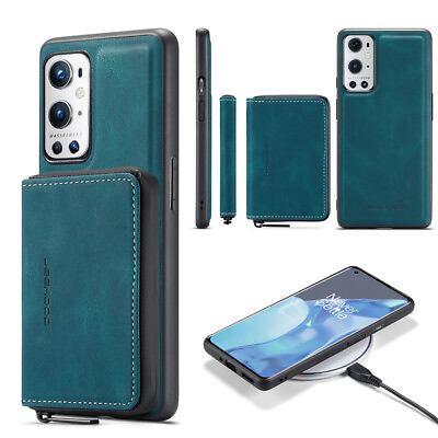 #ad For OnePlus Nord N200 5G Cover Magnetic Luxury Removable Leather Wallet Case $16.79