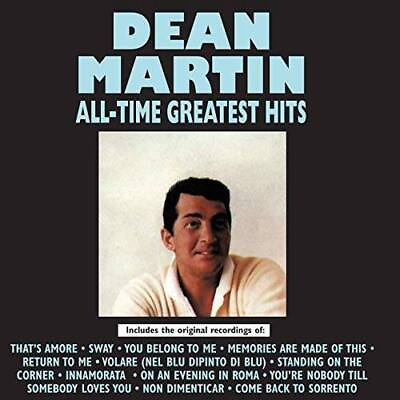 #ad Dean Martin All Time Greatest Hits Audio CD By DEAN MARTIN VERY GOOD $4.48
