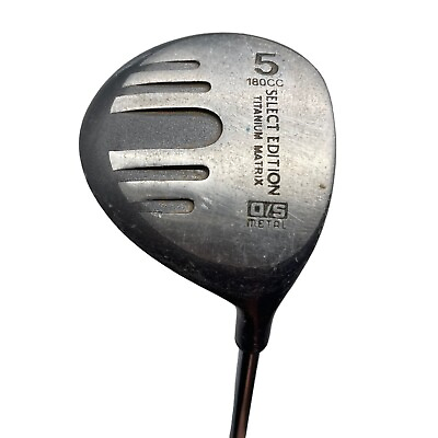 #ad golf club wood select edition 5 driver 180cc titanium matrix o s metal 39quot; READ $7.99