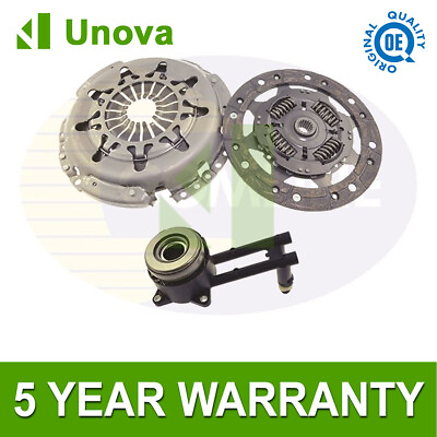 #ad Clutch Kit Unova Fits Ford Fiesta 2001 2003 Fusion 2002 2003 1.6 Other Models GBP 122.17