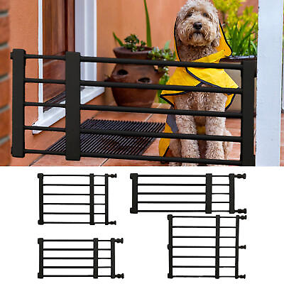 #ad Short Dog Gate Expandable Dog Gate To Step OverPressure Mount Small $31.41