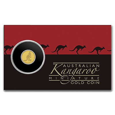 #ad 1 2 Gram Gold 2016 Perth Mint Australian Kangaroo Coin— Mint Condition $125.00