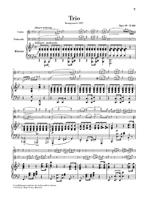 #ad Franz Schubert Piano Trios $91.79