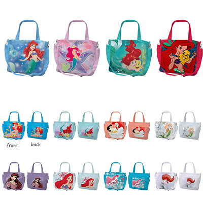 #ad Ariel Princess Shoulder Bag Women Girls Canvas Crossbody Bag The Little Mermaid $18.49