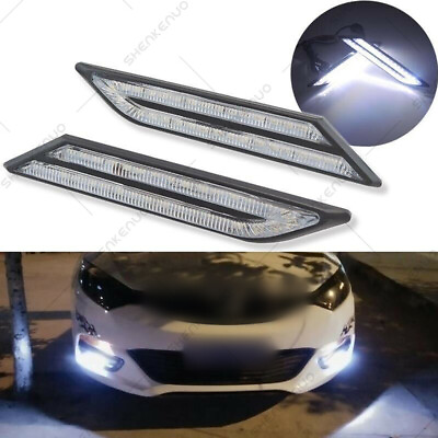 #ad New HID White High Power Blade Shape LED Light For Car DRL Daytime Running Light $18.79