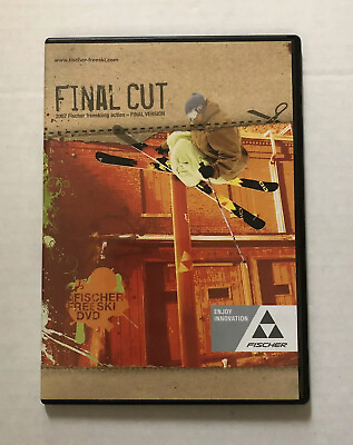 #ad Final Cut Fischer 2007 Freeskiing Action DVD Final Version OOP HTF Rare Slimcase $14.99