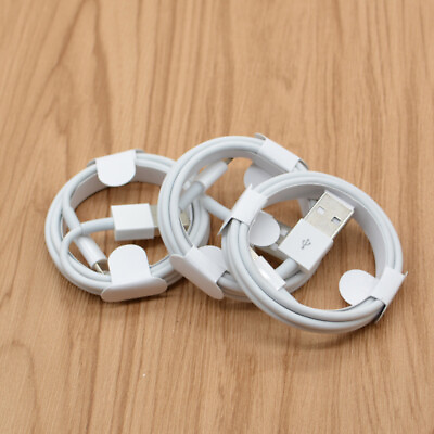 #ad 3PACK USB Data Fast Charger Cable Cord For Apple iPhone 5 6 7 8 X 11 12 13 MAX $4.99
