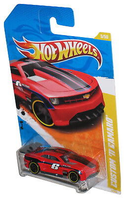 #ad Hot Wheels 2011 New Models 5 50 2010 Red Custom #x27;11 Camaro Car 5 244 $10.98