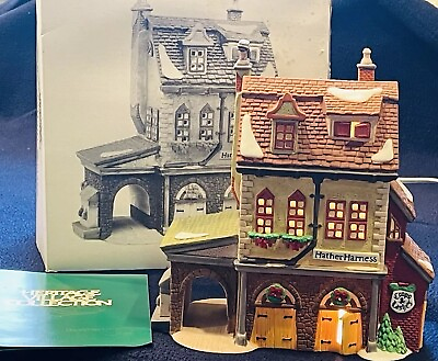 #ad DEPT 56 quot;HATHER HARNESSquot; #58238 DICKENS VILLAGE VTG HOLIDAY 1994 CORD amp; BOX $24.99