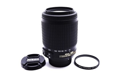 #ad Nikon AF S NIKKOR 55 200mm F4.5 5.6 G ED DX VR Lens Nikon lens beautiful fully w $129.18