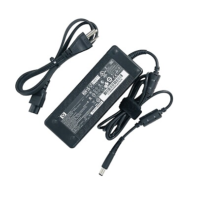 #ad Genuine 135W HP AC Adapter 19V for TouchSmart 9100 Business AiO PC OEM Charger $35.00