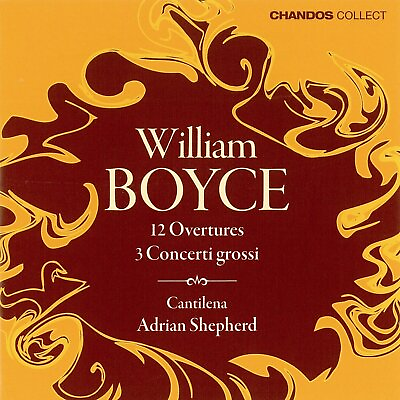 #ad William Boyce 12 Overtures Concerti Grossi Shepherd Cantilena CD Album $28.36