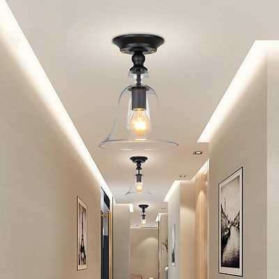 #ad Bar Lamp Kitchen Glass Lighting Bedroom Pendant Light Flush Mount Ceiling Lights AU $90.61