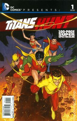#ad DC Presents Titans Hunt 100 Page Spectacular #1 VF 7.5 2016 Stock Image $7.50