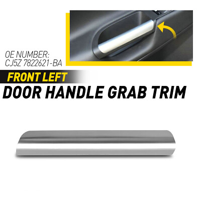 #ad NEW For Ford Escape 13 19 Front LH Door Handle Grab Trim Molding LEFT SILVER $13.29